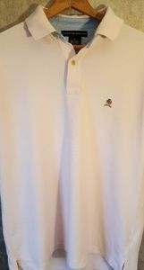 2001 Tommy Hilfiger 100% cotton pink polo sz large